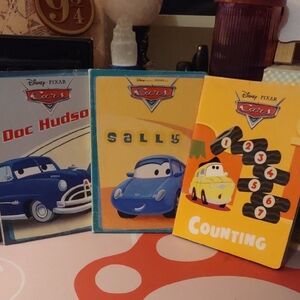 Disney Pixar Cars Kids Book Set - Doc Hudson, Sally, Counting